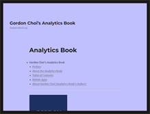 Tablet Screenshot of analyticsbook.org